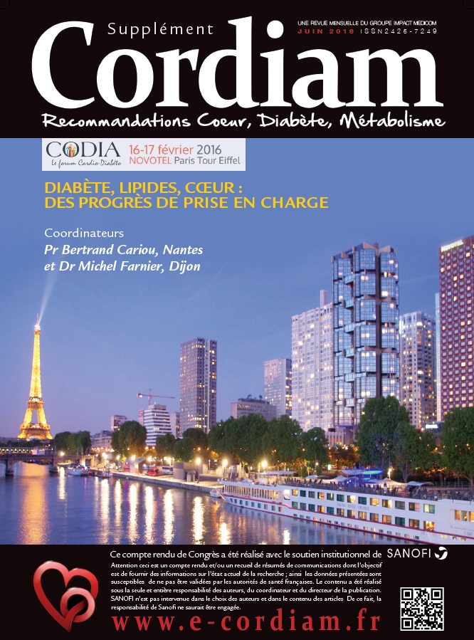 Couverture de la revue Cordiam dédiée au forum CODIA